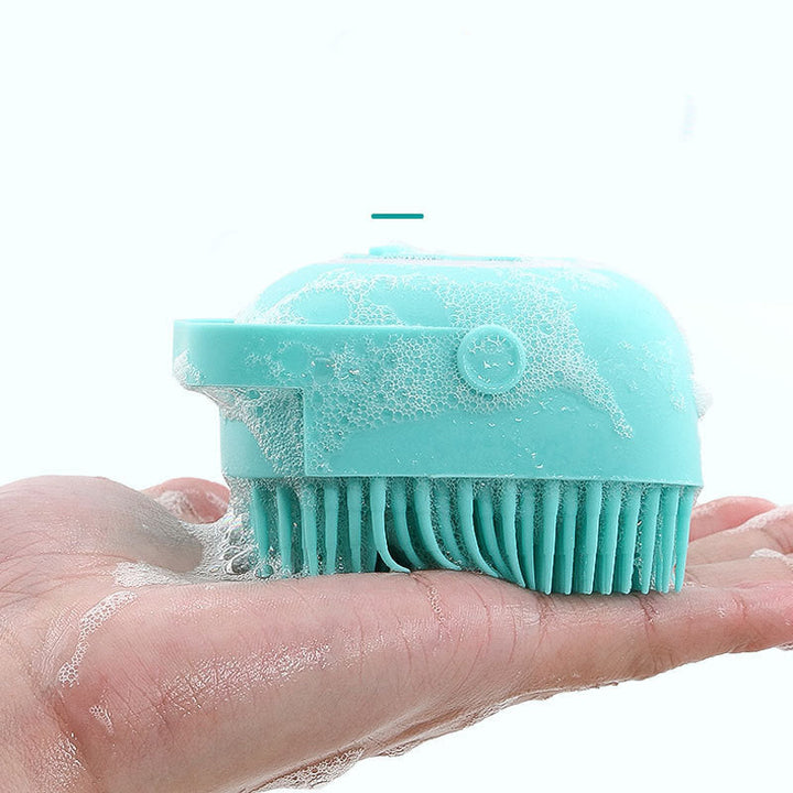 Pamper Your Pet with Our Silicone Massage Bath Grooming Brush